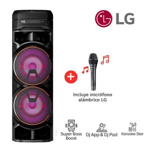 Torre de Sonido LG XBOOM con Karaoke RNC9
