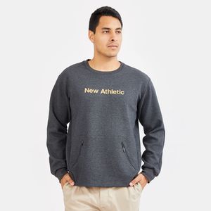 Polera New Athletic Jey Gris Oscuro Hombre