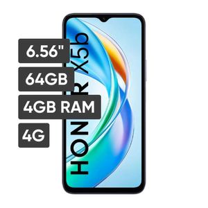 Smartphone HONOR HONOR X5B 6.56" 4GB 64GB 50 MP + 0.08 MP Negro