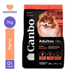 Alimento Para Perros Canbo Balance Adulto Razas Pequeñas Pollo 7kg