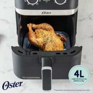 Freidora de Aire OSTER 4L CKSTAF401MDF Negro Manual