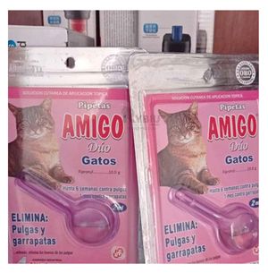 Pipeta para Gatos Eficaz en Color Morado