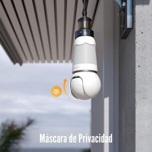Cámara Wifi IMOU Bulb Cam 3MP S6DN 2K E27 H.265 - Blanco