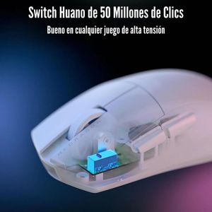 Mouse Redragon K1NG Pro (1K HZ) M916 Wireless - Blanco