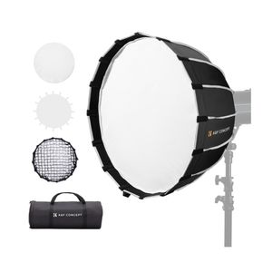 Sofbox Parabolico K&F Concept 60cm - Armado Rapido KF18.0008