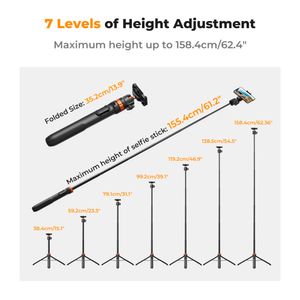 Tripode para Smartphone K&F Concept KF09.127v1 - MS04