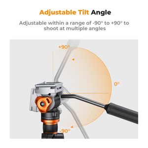 Cabezal para Tripode K&F Concept KF31.087