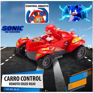 Carro A Control Remoto Sonic The Hedgehog Rojo