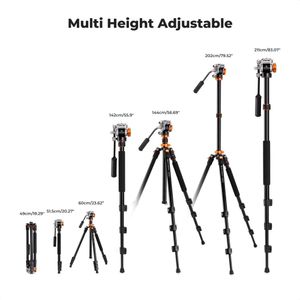 Tripode K&F Concept KF09.136 - K234A7+FH-03