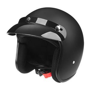 Cascos de motocicleta retro abiertos para hombre, ABS duradero NM-207