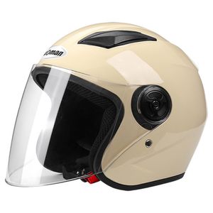 Casco de seguridad para bicicletas ABS con lente transparente extraíble NM-268
