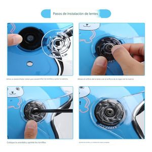 Casco de de Dibujos Animados Cascos Tipo Gorro para Motos NM-523