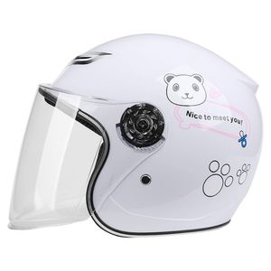 Casco de de Dibujos Animados Cascos Tipo Gorro para Motos NM-523