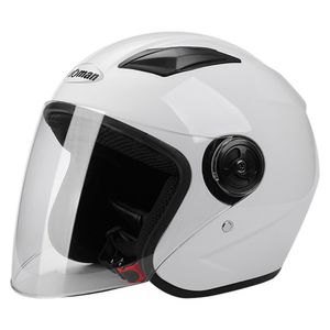 Casco de seguridad para bicicletas ABS con lente transparente extraíble NM-268