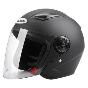 Casco de seguridad para bicicletas ABS con lente transparente extraíble NM-268