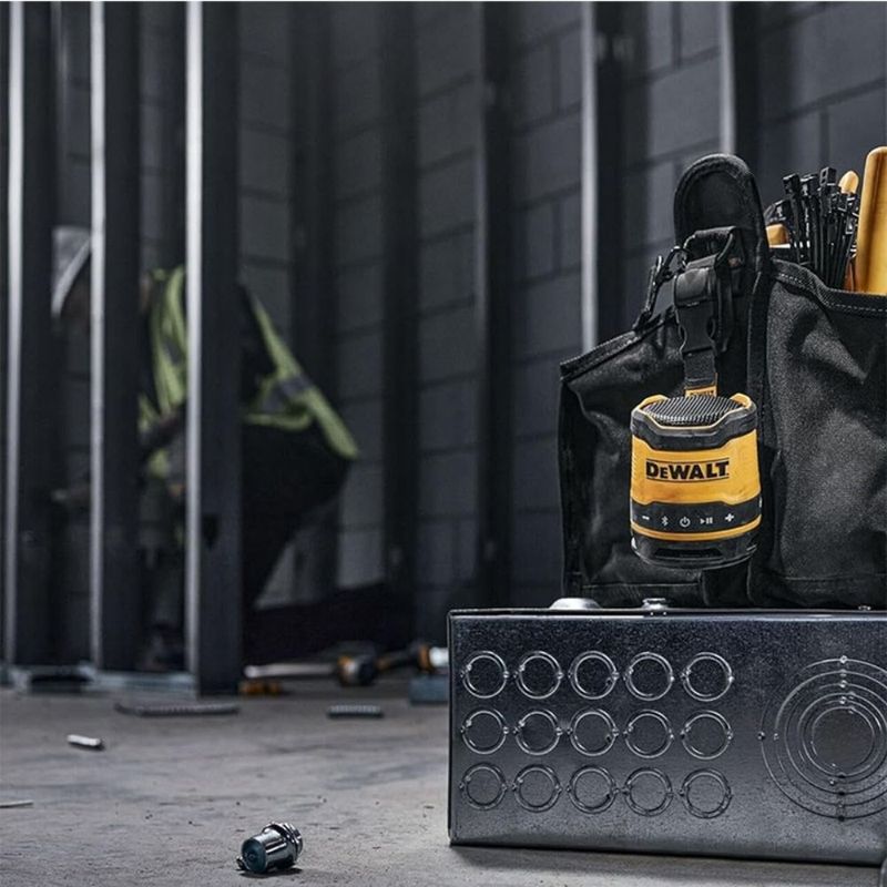 DeWalt USB-C Rechargeable Mini Bluetooth Speaker