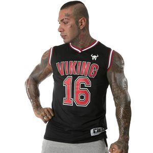 Camiseta Fisicoculturismo Hombre Fitness  Genieka Viking 16