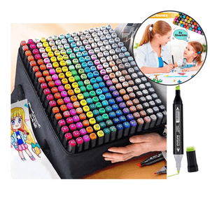 Plumones Generico Touch de 80 piezas de doble punta