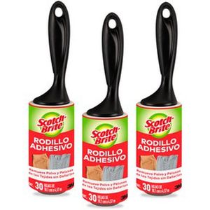 Rodillos Quita Pelusa Scotch Brite 3M Pack x 3
