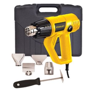 Pistola de Calor 1800 W 600°C + Boquillas + Maleta Plástica Stanley STXH2000K-B2