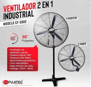 Ventilador Industrial Fujitec CF-3002 – Motor de 280W