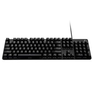 Teclado Gamer Mecánico Logitech G413 SE, Teclas PBT Led Blanca, Switch Marron