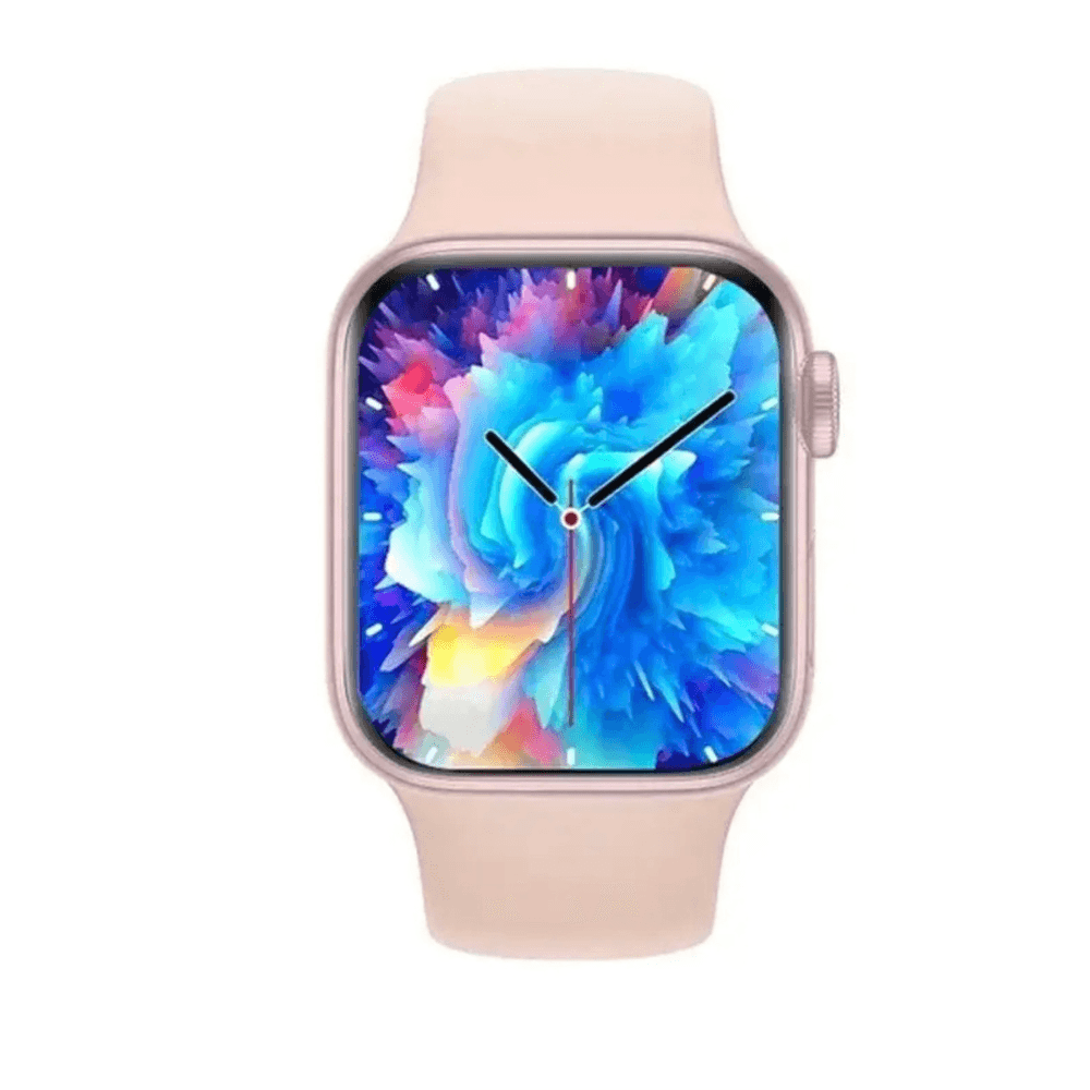 Pack Smartwatch W29 Pro memoria 2GB Rosado y Audífonos Pro 6 Rosado ...
