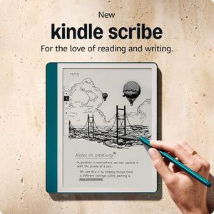 Lector De Libros Electrónicos Amazon Kindle Scribe 1ª Generación 64GB Jade Metalizado