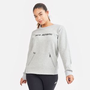 Polera New Athletic Munay Gris Claro Mujer