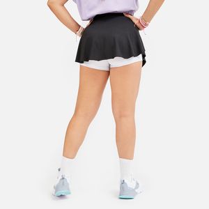 Ropa New Athletic Falda Biker Ariana Negro Para Mujer