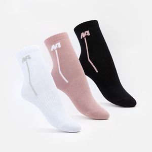 Medias Pack De 3 New Athletic Talonerascolores Pastel