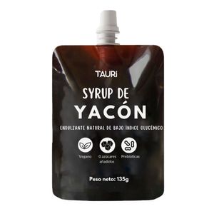 Jarabe de Yacon Tauri 135g Endulzante Natural