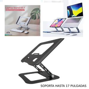 Soporte para Laptop Tablet Base Aluminio Soporta 16"