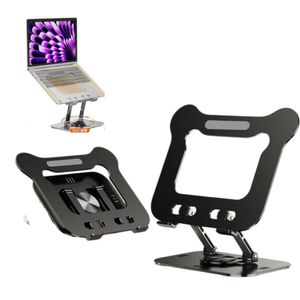 Soporte para Laptop Tablet Base Aluminio Giratorio Soporta 16"