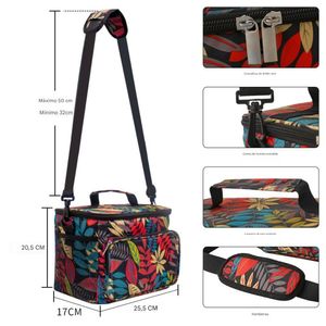 Fiambrera para hombres y mujeres, bolsa térmica para el almuerzo WCB008