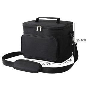 Fiambrera para hombres y mujeres, bolsa térmica para el almuerzo WCB008