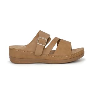 Sandalia De Mujer Casual BODY GLOVE W-52129 CAMEL