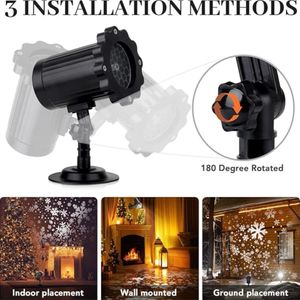 Proyector de luces de Navidad para exteriores