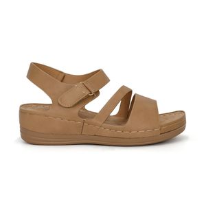 Sandalia De Mujer Casual BODY GLOVE W-52132 CAMEL