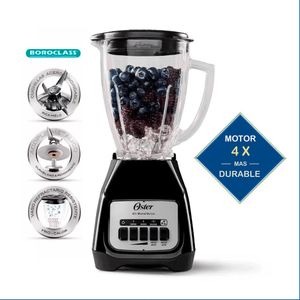 Licuadora 2Vel + Pulso Vaso de Vidrio 1.5Lt BLSTKAG-BPB