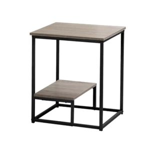 Mesa Auxiliar Industrial Batons Espresso Coricha Home