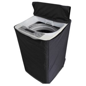 Funda Para Lavadoras Lona Grueso 10 - 15kg Negro