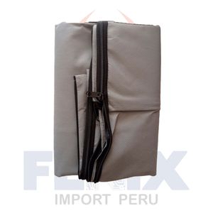 Funda Para Lavadoras Tela Delgada 10 - 15kg Gris