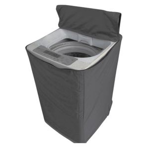 Funda Para Lavadoras Lona Grueso 10 - 15kg Plomo