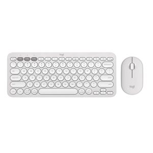 Teclado Logitech K380s + Mouse M350s Bluetooth White