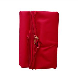 Funda Para Lavadoras Lona Grueso 10 - 15kg Rojo