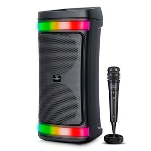 Parlante Bluetooth Eversound Broadway bocina de 6" EV 1000 Con micrófono Alambrico