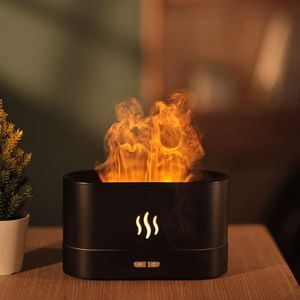 Difusor de Aromas con Efecto Llama HogarMás
