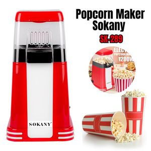 POP CORN MAKER SOKANY ROJO SK289