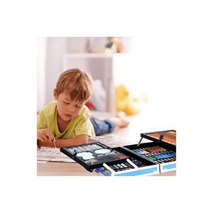 Set de Arte Maleta de Aluminio 144 Piezas Dinosaurio